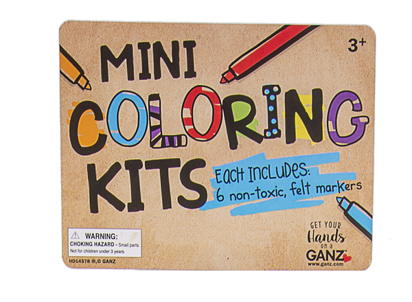 Ganz Dog 6 inch Plush Mini Coloring Kit