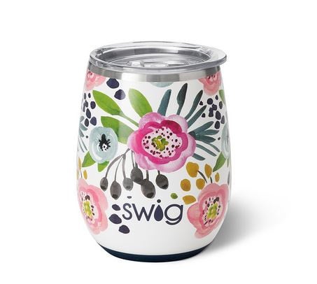 Swig Life Hot Pink Stemless Wine Cup 14oz